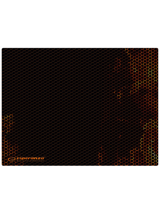 Mouse Pad Gaming Grunge Maxi - Esperanza -EGP103R  Μαύρο / κόκκινο