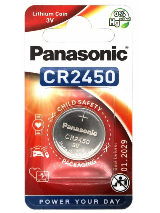 PANASONIC Lithium CR 2450 BL1