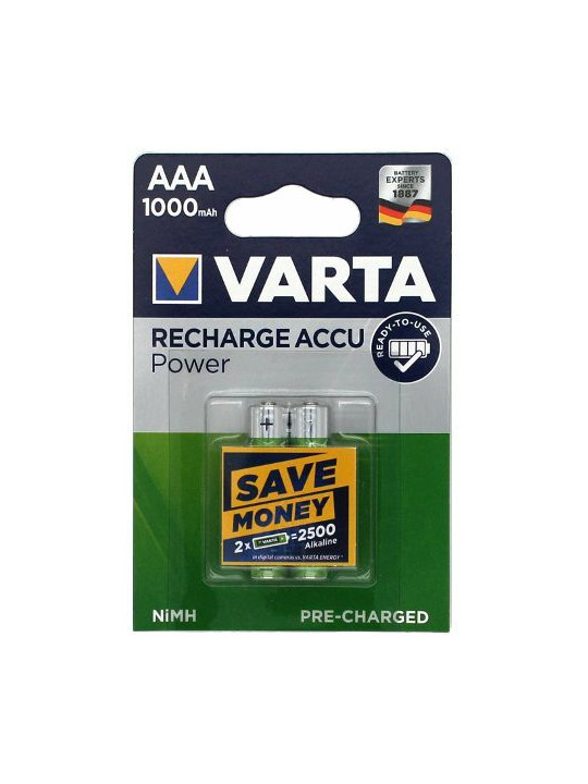 VARTA  Ready2Use AAA 1000mAh BL2