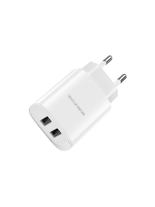 ΦΟΡΤΙΣΤΗΣ ΣΠΙΤΙΟΥ 2XUSB 2,1 A WHITE 