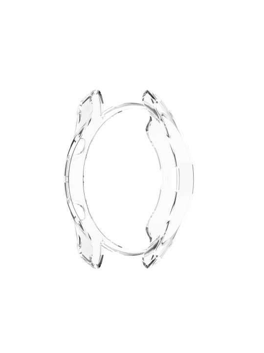 For Samsung Galaxy Watch 3 41mm Transparent TPU Watch Protective Case(White)