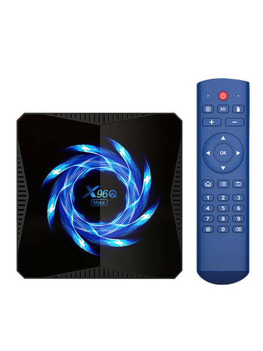 TV Box X96Q Max 4K UHD με WiFi USB 2.0 4GB RAM και 64GB με Λειτουργικό Android 10.0