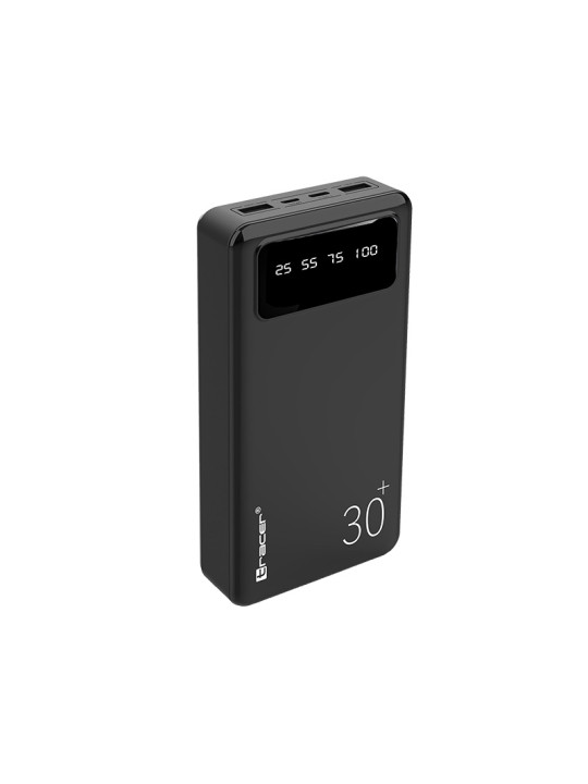 Power bank TRACER 30000mAh 2A ΜΑΥΡΟ