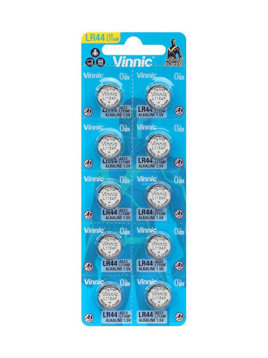 ΑΛΚΑΛΙΚΕΣ ΜΠΑΤΑΡΙΕΣ LR 44 BL/10