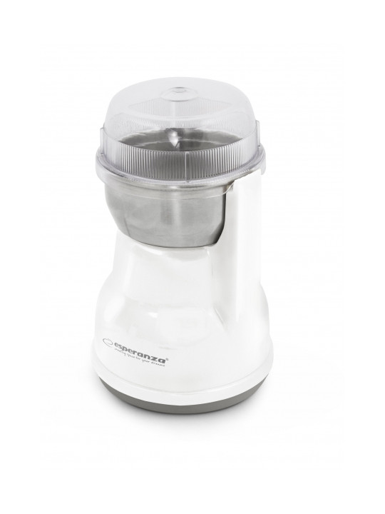 Esperanza Μηχανή Κοπής Καφέ Esperanza Lungo 160W White EKC002W