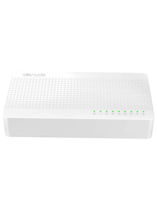 Tenda S108 Unmanaged L2 Switch με 8 Θύρες Ethernet