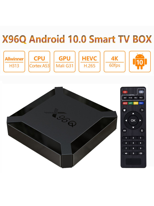 SMART TV BOX  X96Q 