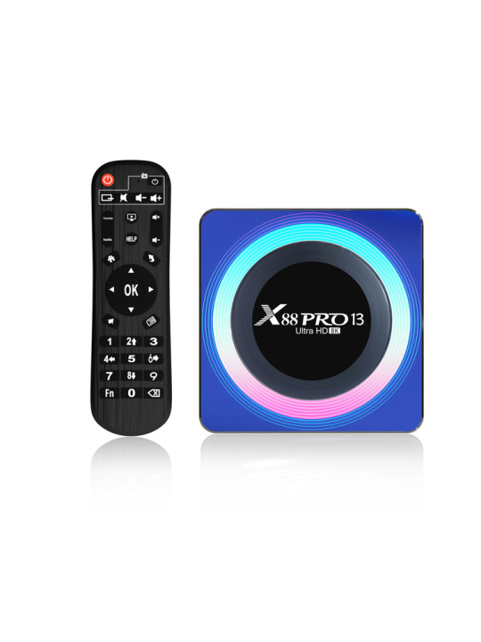 TV BOX x88 pro 13 RK3528 Android 13.0 4K HD 4GB 32GB 5G WIFI 