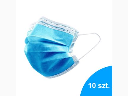 3-LAYER PROTECTIVE MASK ΣΥΣΚΕΥΑΣΙΑ 10 ΤΕΜΑΧΙΩΝ (63079098)