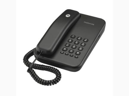 Motorola CT100 Ενσύρματο Τηλέφωνο Γραφείου  μαύρο